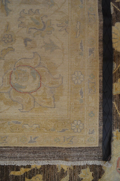 Farah Lotus Carpet | 18'4" x 11'11" | Home Decor | Hand-knotted Wool Area Rug