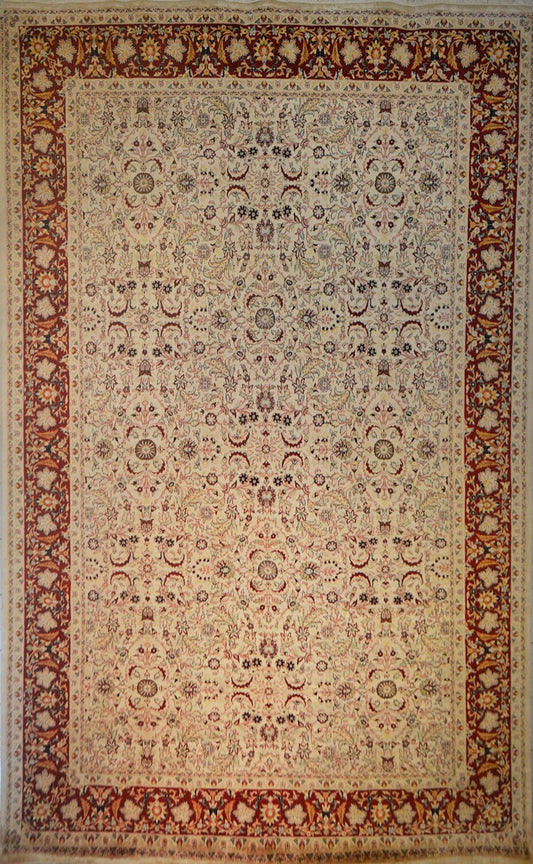 Millefleurs Silk Carpet | 16'6" x 10'2" | Home Decor | Wool Area Rug