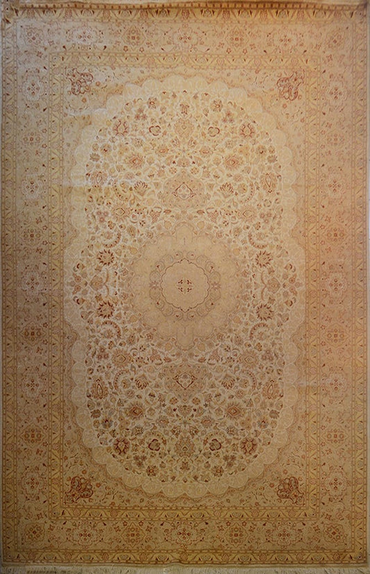 Tauris Beman Silk Carpet | 15'8" x 10'1" | Home Decor | Wool Area Rug