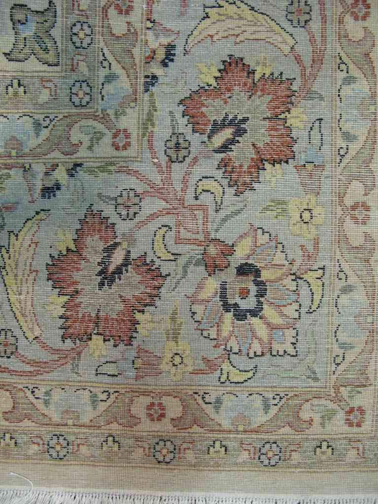 Tauris Millefleurs Silk Carpet | 12'3" x 8'2" | Home Decor | Wool Area Rug