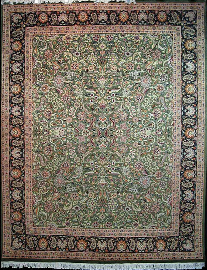 Ghoum Millefleurs Carpet | 10'5" x 8' | Home Decor | Hand-knotted Wool Area Rug