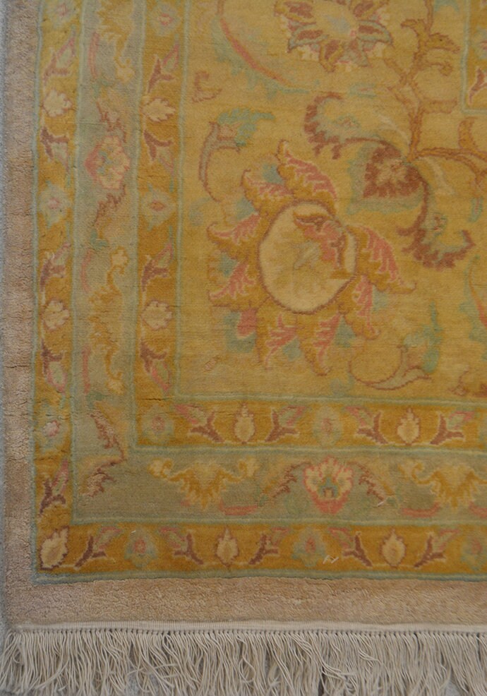 Hispahan Silk Carpet | 16'10" x 12'2" | Home Decor | Silk & Wool Area Rug