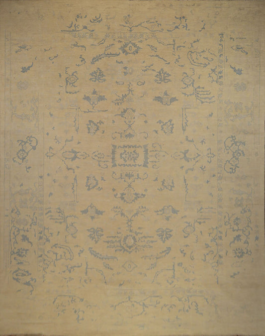 Adinapuri Gardens Carpet | 14'7" x 11'7" | Home Decor | Wool & Silk Area Rug