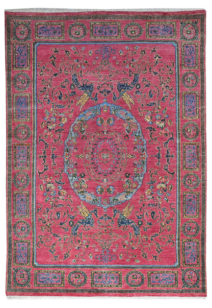 Pavos Cristatus Carpet | 9'3" x 6'1" | Home Decor | Wool Area Rug