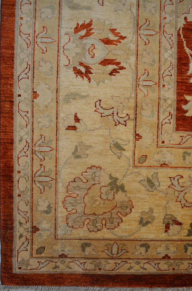 Lotus Vines Carpet | 15'3" x 12'2" | Home Decor | Hand-knotted Wool Area Rug