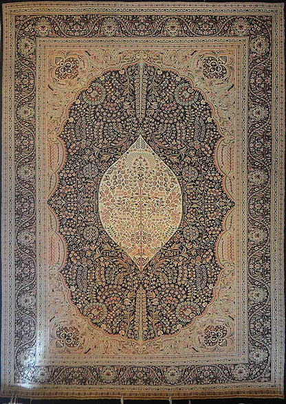 Semnan - Tree of Life Carpet | 17'1" x 12'1" | Home Decor | Hand-knotted Wool Area Rug