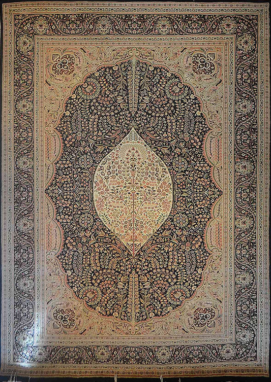 Semnan - Tree of Life Carpet | 17'1" x 12'1" | Home Decor | Hand-knotted Wool Area Rug