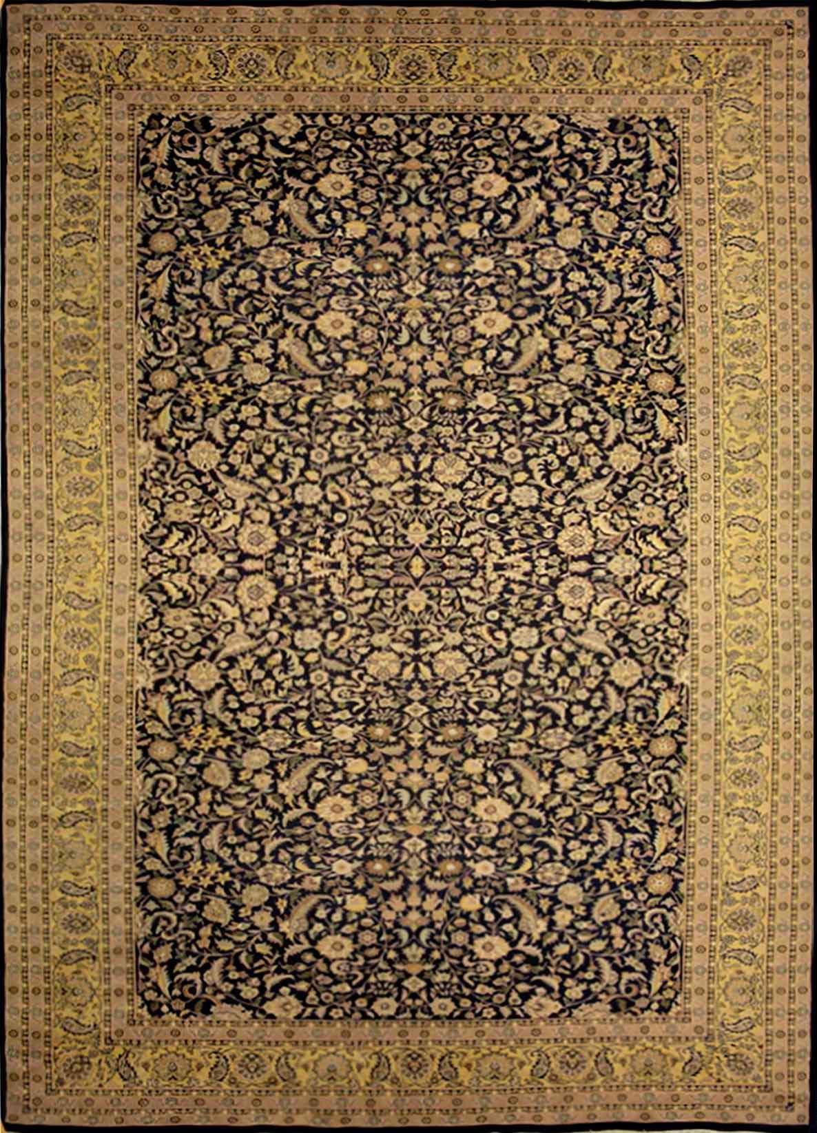 Lahore Gardens Carpet | 16'9" x 10'2" | Home Decor | Hand-knotted Wool Area Rug