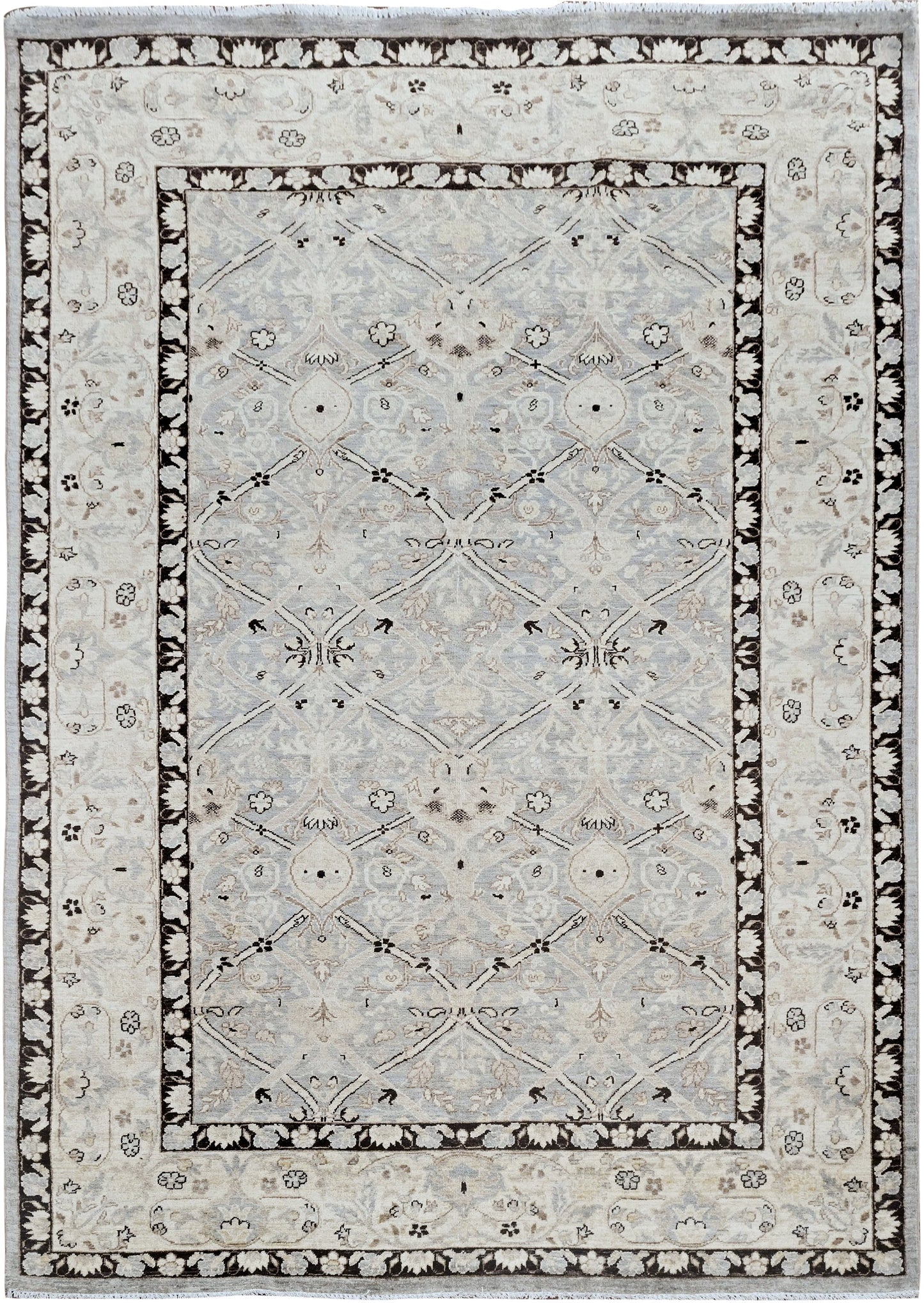 Arts & Crafts by William Morris Carpet | 9'4" x 6'2" | Home Decor | Hand-knotted Wool Area Rug