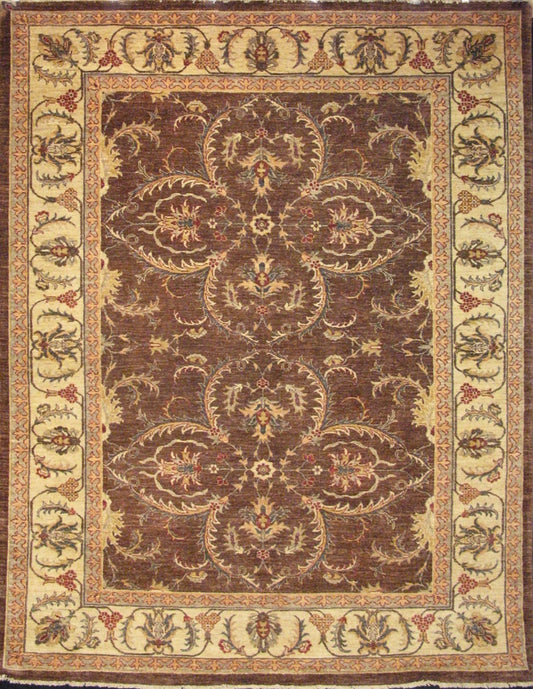Helmand Wool Carpet | 8'3" x 6'6" | Home Decor | Hand-knotted Wool Area Rug