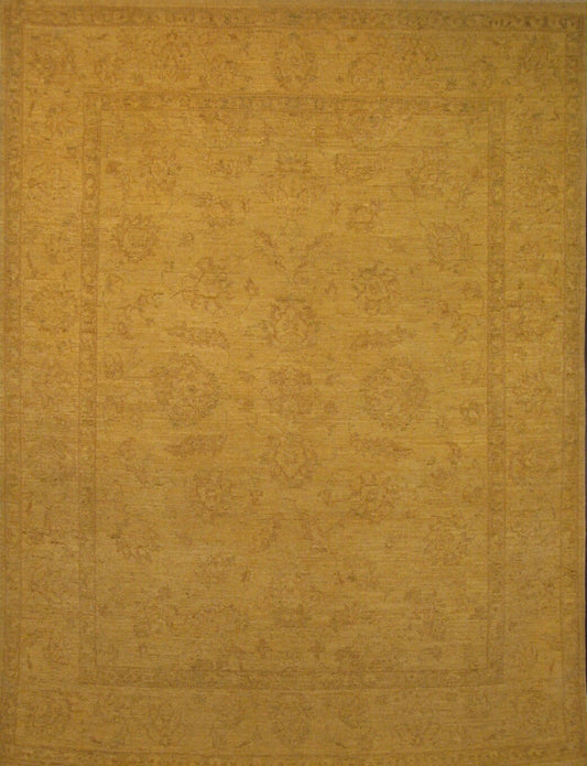 Helmand Lotus Wool Carpet | 7'9" x 5'11" | Home Decor | Hand-knotted Wool Area Rug